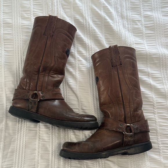 Sancho Motorcycle Harness Boots - Made in Spain - Picture 1 of 6